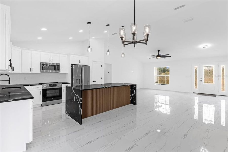 Furnished interior view inside a new home in , Ocala (Image 9). Furnished interior view inside a new home in , Ocala (Image 9).