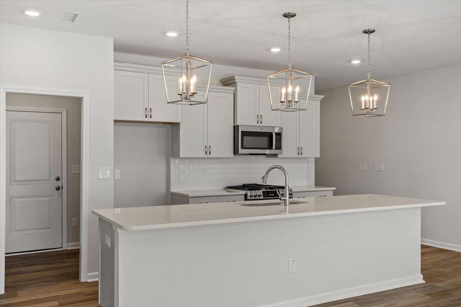 Furnished interior view inside a new home in Sweetbrier, Durham (Image 10).