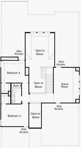 2nd Floorplan - Representative Photo