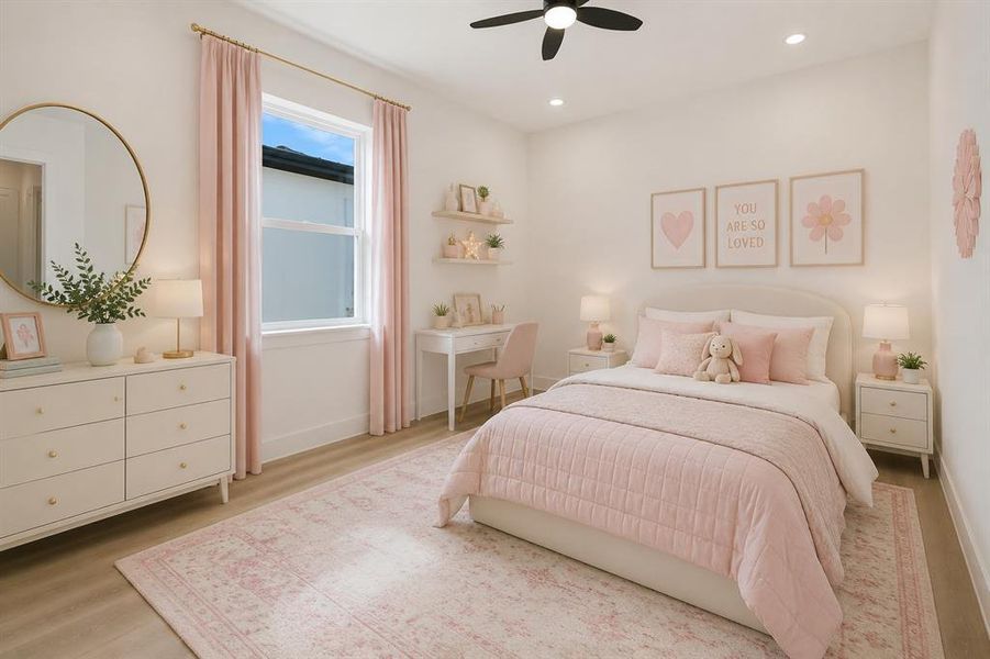 staged room