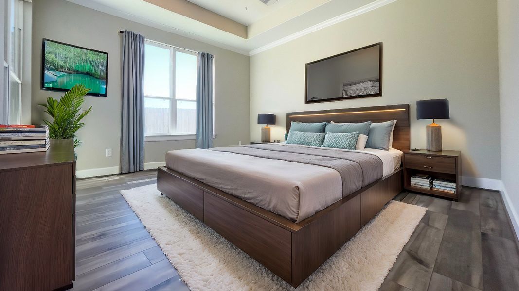 Representative furnished interior of a home built from the Promenade III by Epcon Communities in Winfrey Estates, Tomball (Image 6). Representative furnished interior of a home built from the Promenade III by Epcon Communities in Winfrey Estates, Tomball (Image 6).