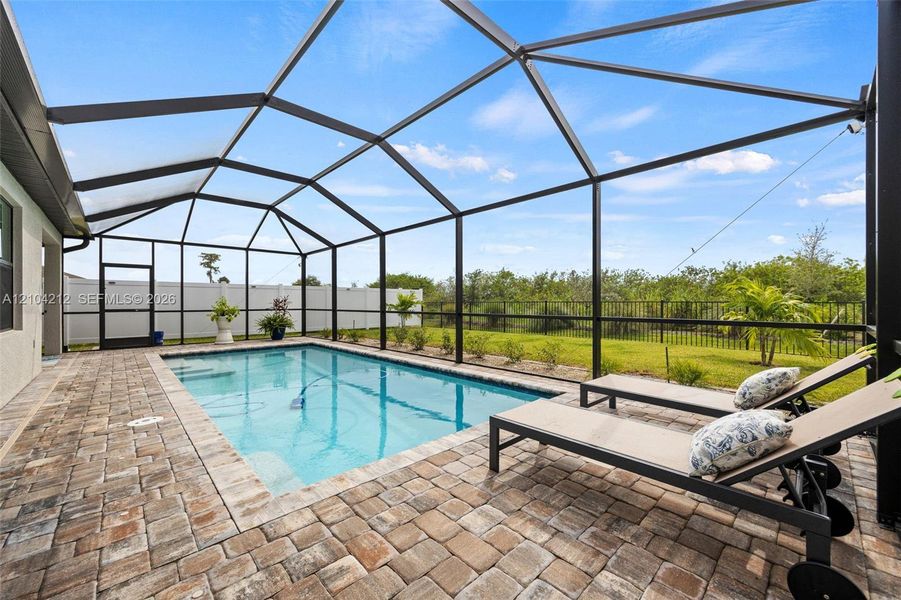 Exterior details and patio area of a home in , Labelle (Image 28).