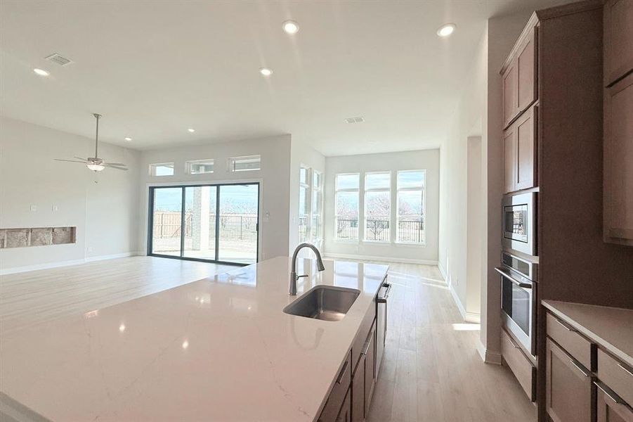 Furnished interior view inside a new home in Polo Ridge, Mesquite (Image 6).