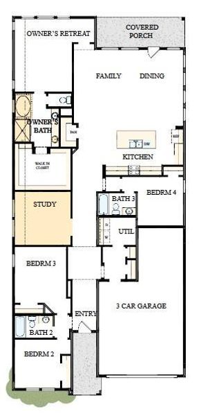 The success of a floor plan is the way you can move through it…You’ll be amazed at how well this home lives…We call it traffic patterns.