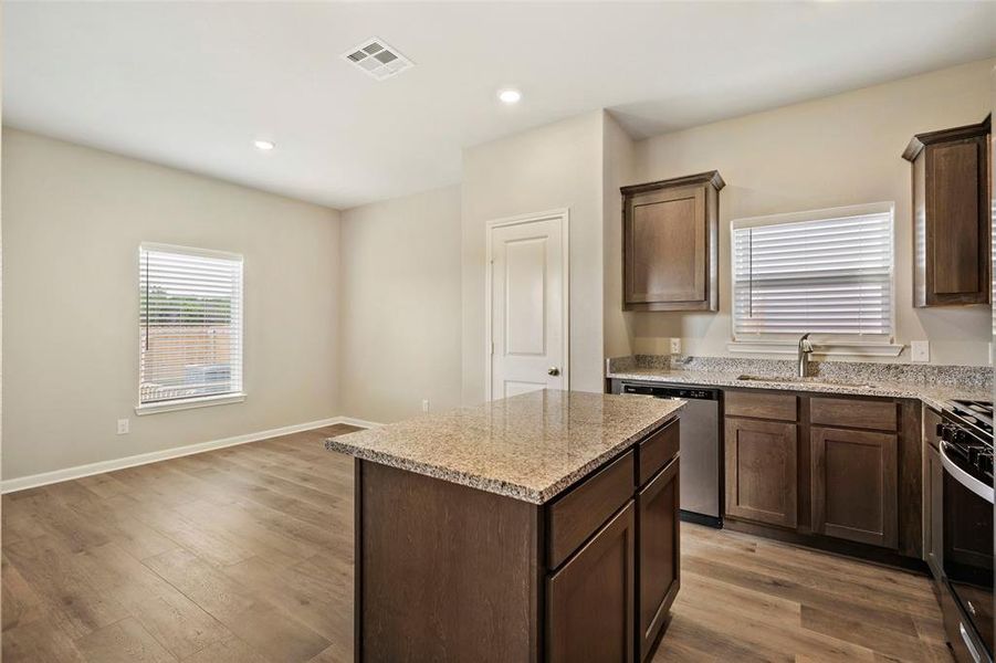 Furnished interior view inside a new home in Creekside Estates, Terrell (Image 8). Furnished interior view inside a new home in Creekside Estates, Terrell (Image 8).