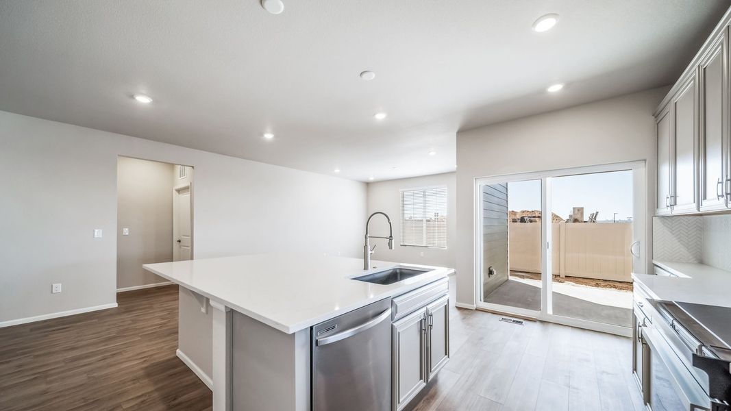 Furnished interior view inside a new home in The Reserve at Green Valley Ranch, Aurora (Image 9).