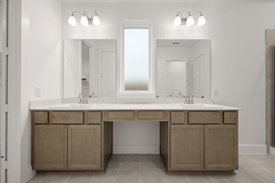 Furnished interior view inside a new home in Bridgewater, Midlothian (Image 7).