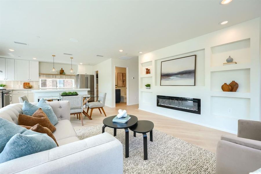 Photos of Model: Unit D Photos of Model: Unit D