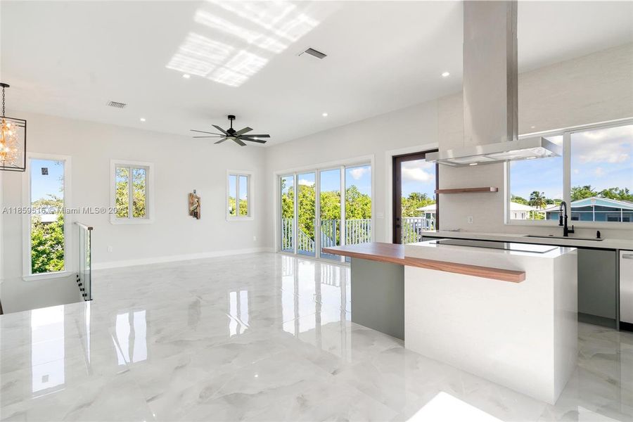 Furnished interior view inside a new home in , Key Largo (Image 10). Furnished interior view inside a new home in , Key Largo (Image 10).