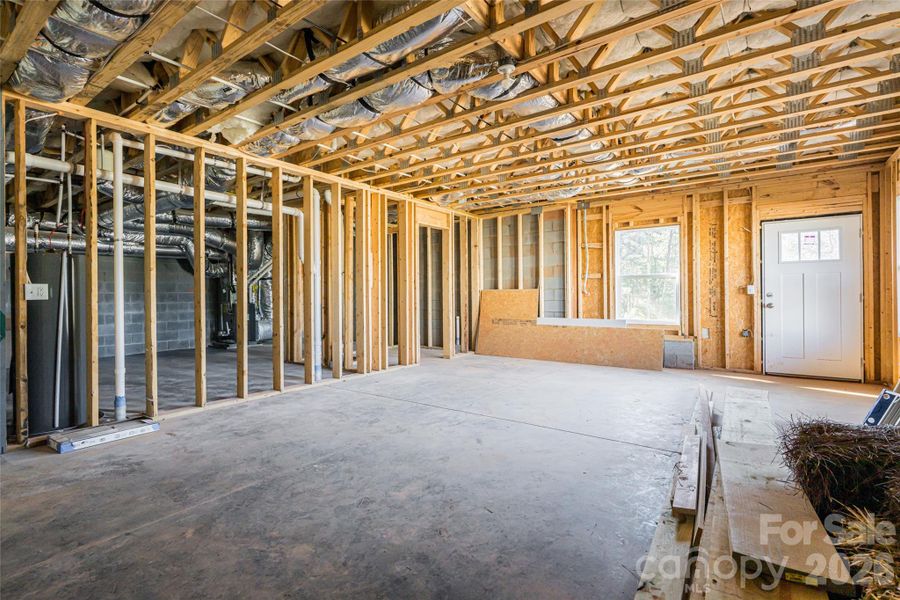 In-progress construction of a new home in , Asheville, NC (Image 42).