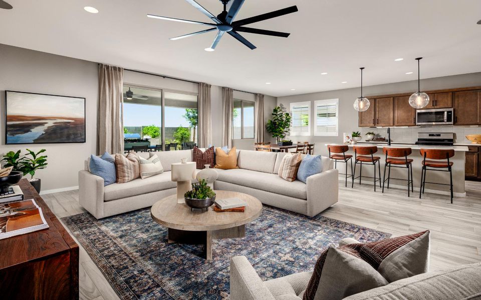 Furnished interior view inside a new home in Blossom Rock, Apache Junction (Image 6).