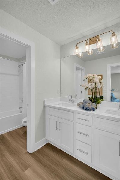 Furnished interior view inside a new home in , Hudson (Image 37).