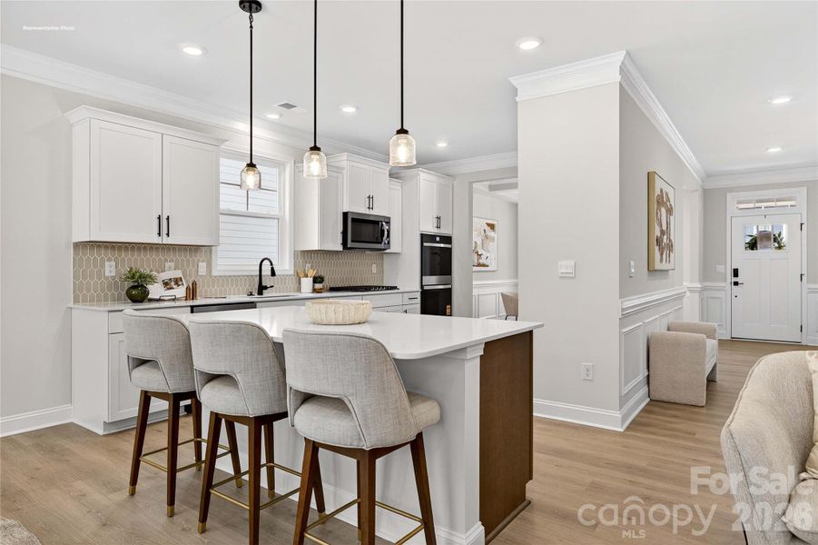 Furnished interior view inside a new home in Oak Grove Hill, Huntersville (Image 29).