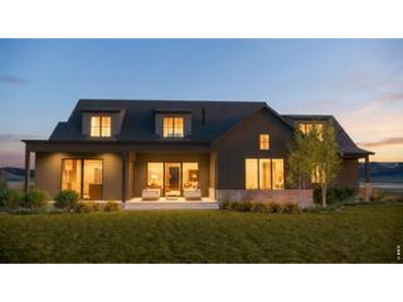 Front exterior of a new home in , Berthoud, CO, highlighting curb appeal (Image 7).