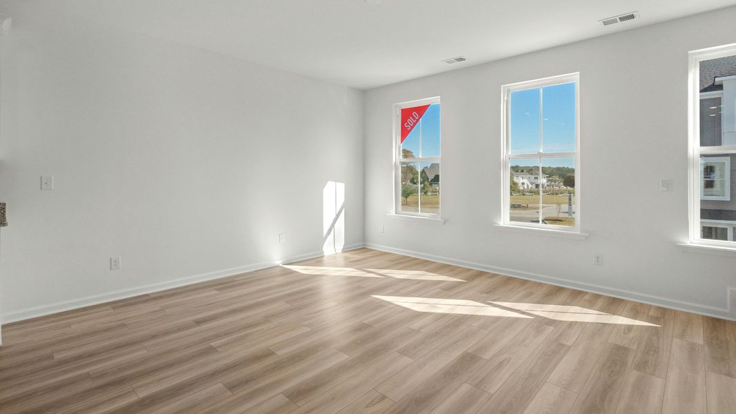Furnished interior view inside a new home in Seabreeze Crossing, Little River (Image 14).