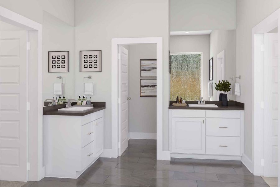 Representative furnished interior of a home built from the Hawk by Tri Pointe Homes in Garden Glen at Clopton Farms, Montgomery (Image 14).