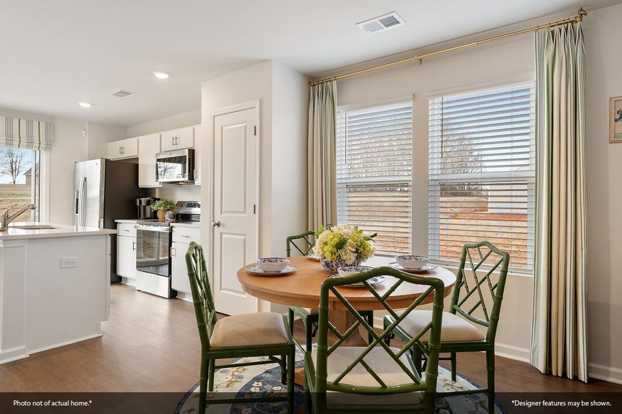 Furnished interior view inside a new home in Evergreen, Spartanburg (Image 7). Furnished interior view inside a new home in Evergreen, Spartanburg (Image 7).