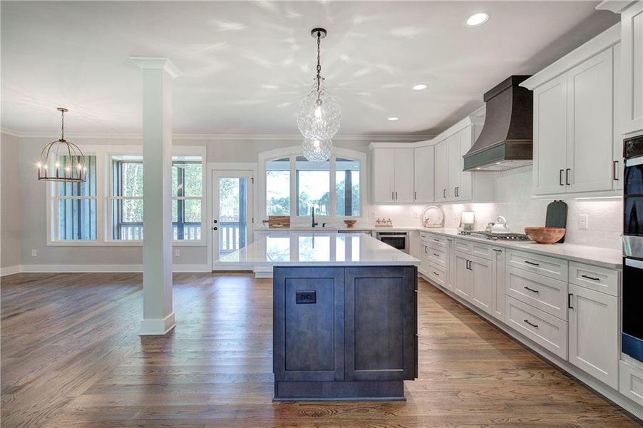 Furnished interior view inside a new home in , Euharlee (Image 26).