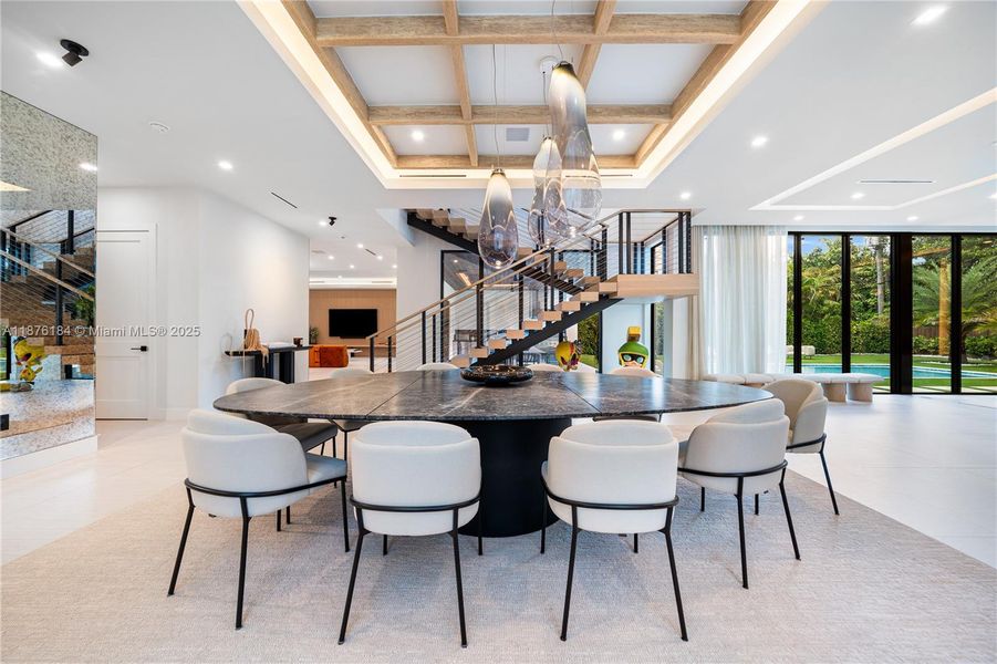 Furnished interior view inside a new home in , Pinecrest (Image 8). Furnished interior view inside a new home in , Pinecrest (Image 8).