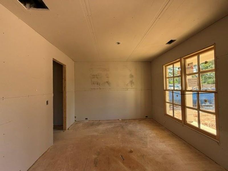 In-progress construction of a new home in , Buford, GA (Image 7).