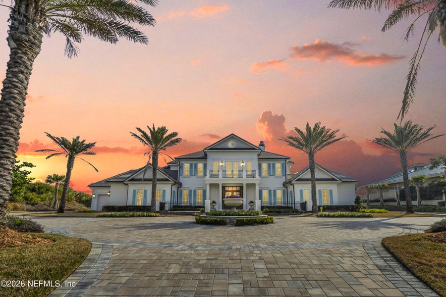 Front exterior of a new home in , Ponte Vedra Beach, FL, highlighting curb appeal (Image 31).