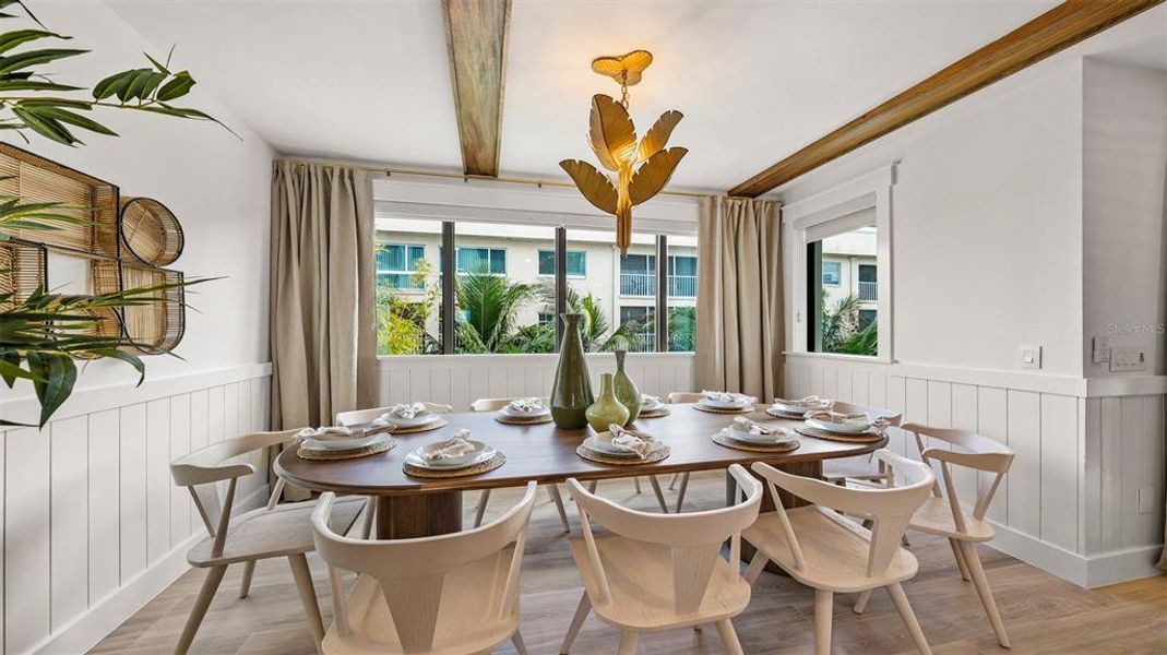 Furnished interior view inside a new home in , Sarasota (Image 41).