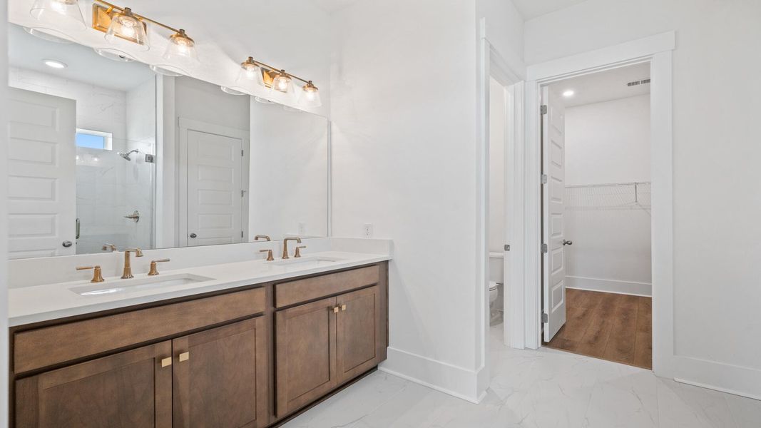 Furnished interior view inside a new home in Oak Bend, James Island (Image 7).