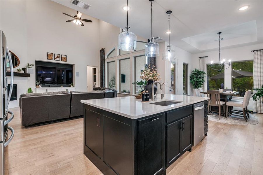 Furnished interior view inside a new home in Rockwood, Mansfield (Image 24). Furnished interior view inside a new home in Rockwood, Mansfield (Image 24).
