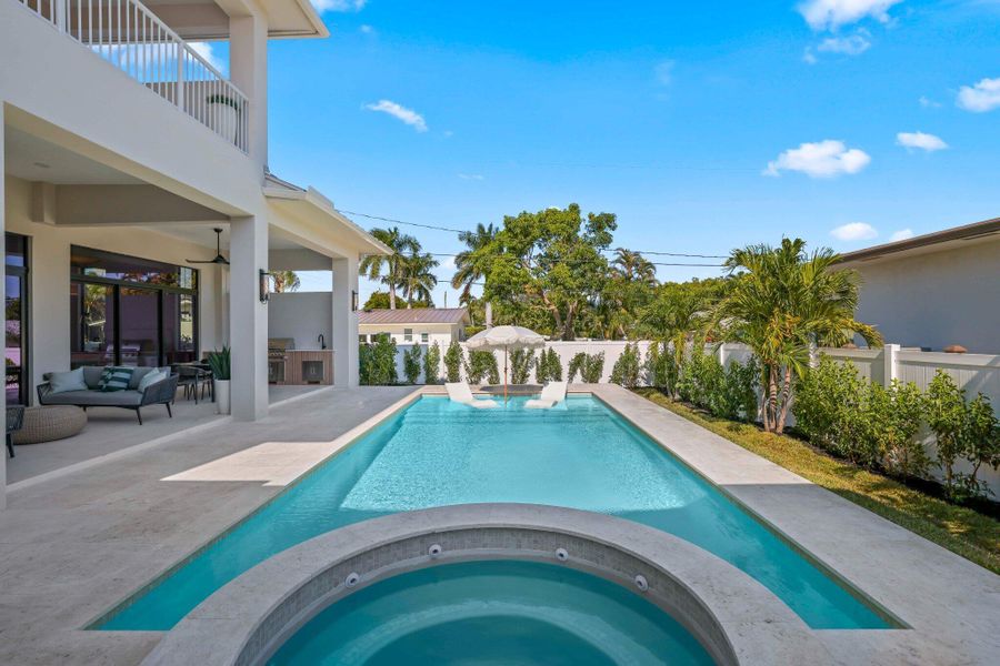 Exterior details and patio area of a home in , Delray Beach (Image 2). Exterior details and patio area of a home in , Delray Beach (Image 2).