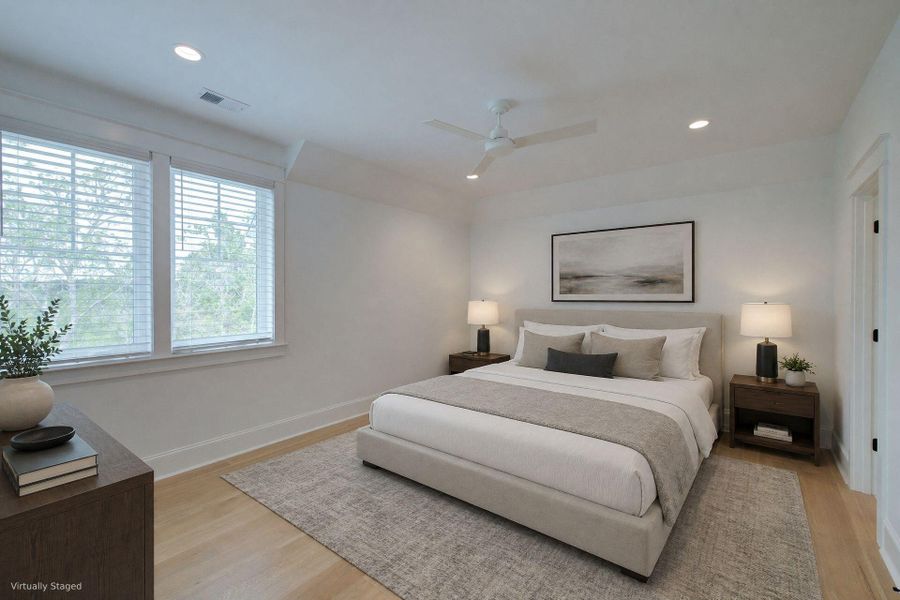 Furnished interior view inside a new home in Daniel Island Park, Charleston (Image 46).