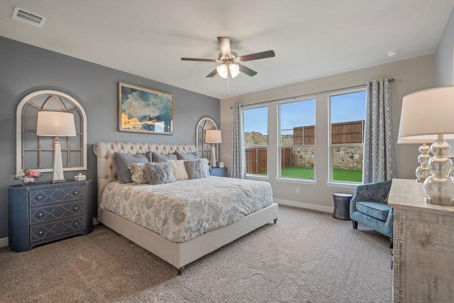 Furnished interior view inside a new home in , Justin (Image 10).