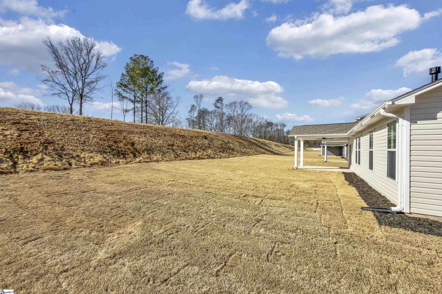 Exterior details and patio area of a home in Lynbrook, Boiling Springs (Image 4). Exterior details and patio area of a home in Lynbrook, Boiling Springs (Image 4).