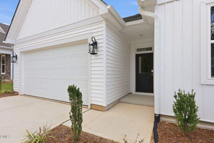 Exterior details and patio area of a home in The Cottages at 78 North, Sanford (Image 3).