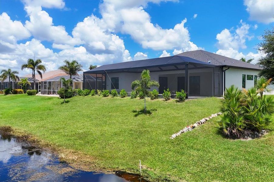 Exterior details and patio area of a home in , Rotonda West (Image 25).