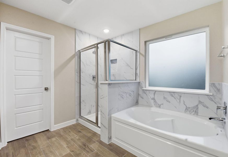 Furnished interior view inside a new home in , Fresno (Image 12).