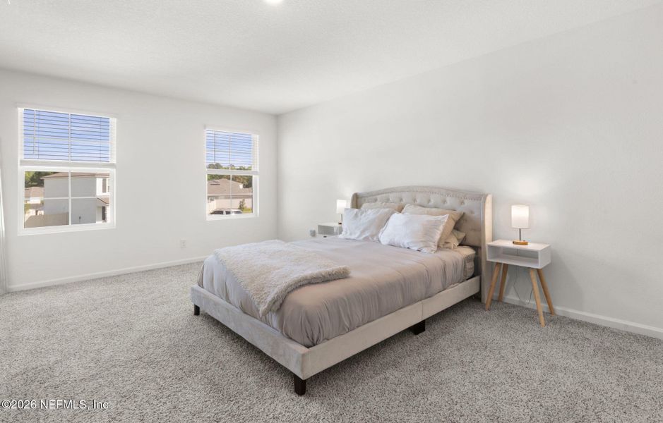 Furnished interior view inside a new home in Entrada, St. Augustine (Image 19). Furnished interior view inside a new home in Entrada, St. Augustine (Image 19).