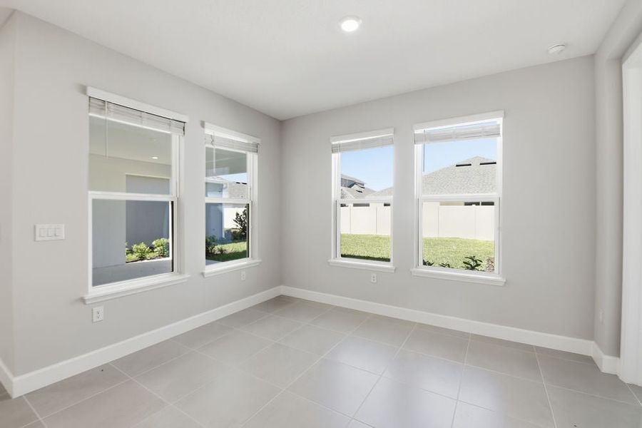 Spacious, unfurnished interior of a new home in Harvest at Ovation, Winter Garden (Image 35). Spacious, unfurnished interior of a new home in Harvest at Ovation, Winter Garden (Image 35).