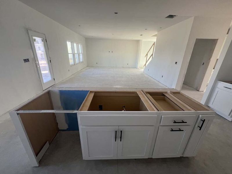 Kitchen Construction Progress