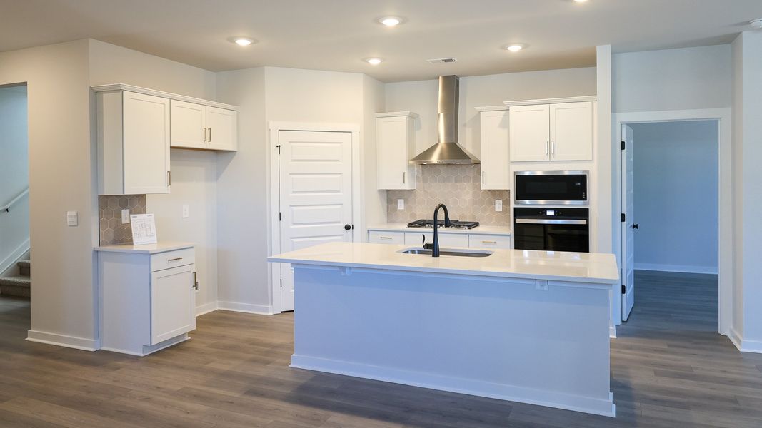 Furnished interior view inside a new home in Nexus South, Gallatin (Image 23).