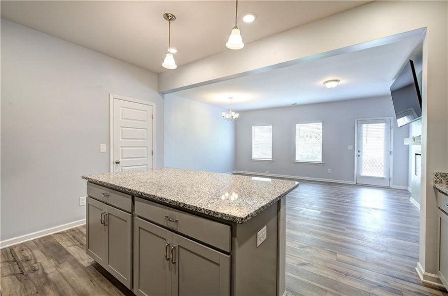 Furnished interior view inside a new home in , Cartersville (Image 5). Furnished interior view inside a new home in , Cartersville (Image 5).