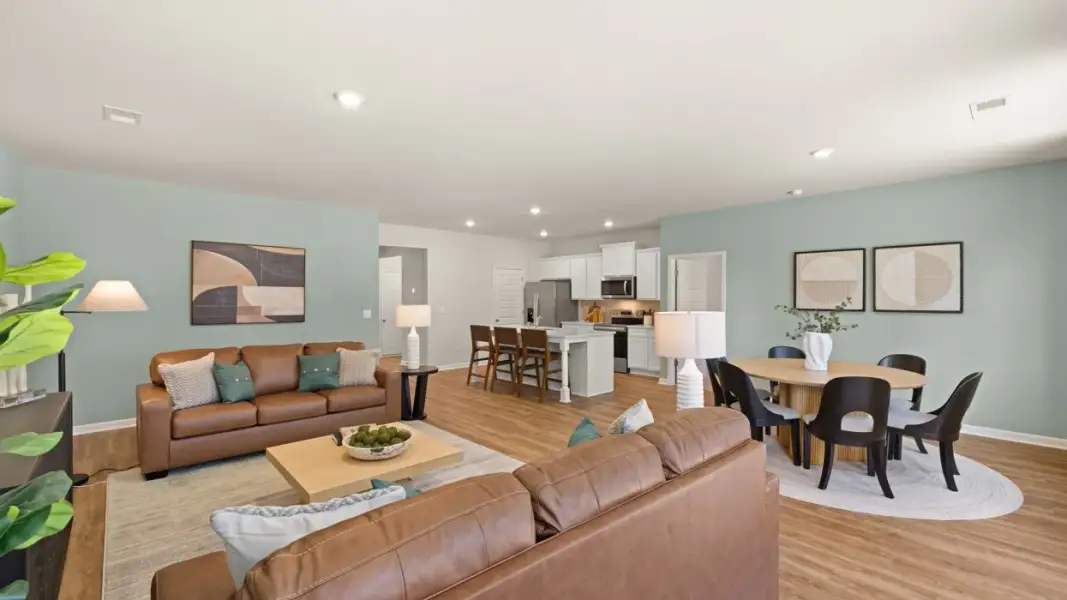 Representative furnished interior of a home built from the Aria by D.R. Horton in Walden Ridge, Macon (Image 18).