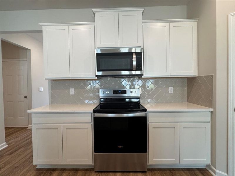 Close-up of interior finishes inside a home in Oakchase at Hampton, Hampton (Image 11).