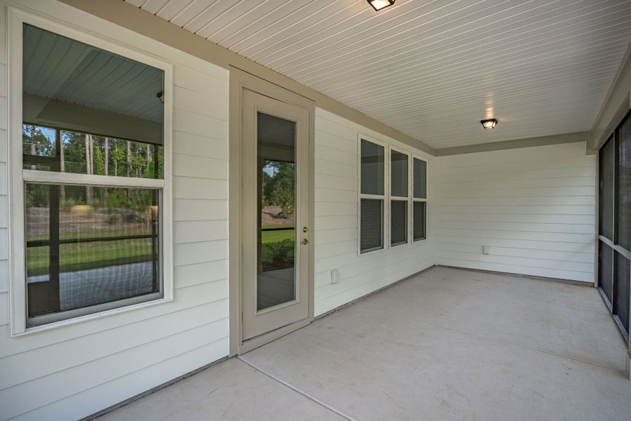 Exterior details and patio area of a home in Del Webb Charleston at Nexton, Summerville (Image 24). Exterior details and patio area of a home in Del Webb Charleston at Nexton, Summerville (Image 24).