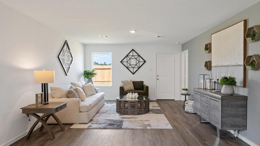 Furnished interior view inside a new home in Sunset Valley, Hockley (Image 6).