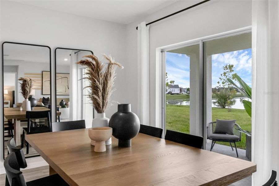 Furnished interior view inside a new home in , Lakeland (Image 8).