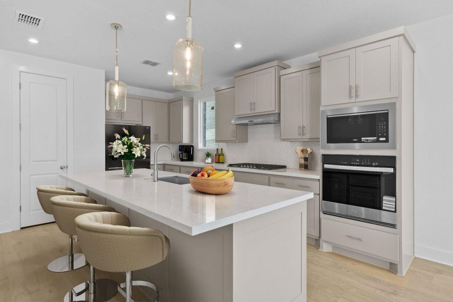 Light & Bright Kitchen - Virtually Staged