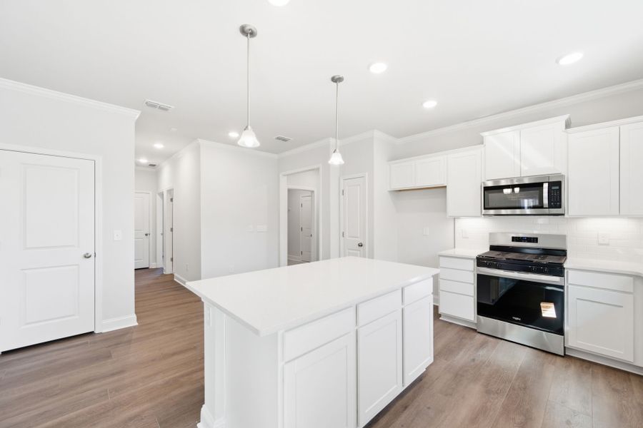 Furnished interior view inside a new home in Carriage Estates, Lexington (Image 10).