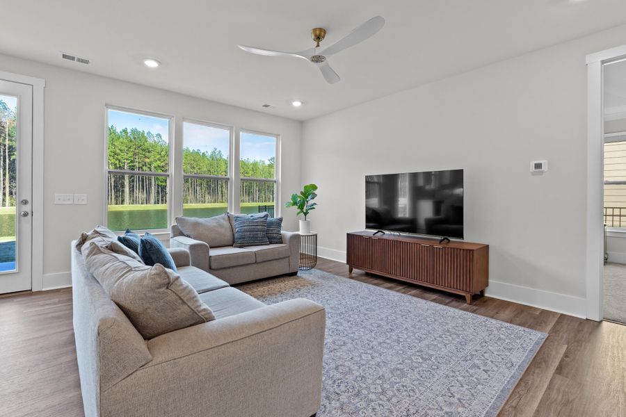 Furnished interior view inside a new home in , Ravenel (Image 6).