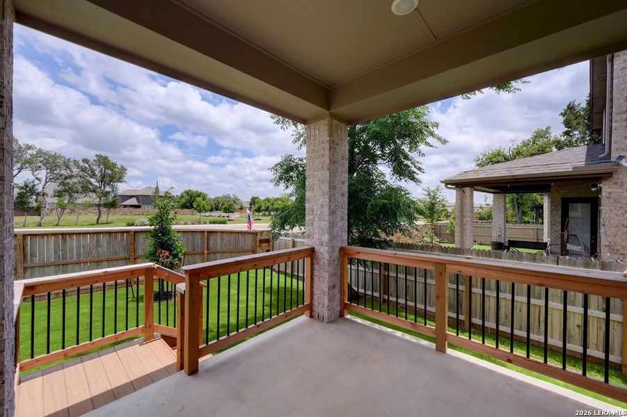 Exterior details and patio area of a home in Davis Ranch, San Antonio (Image 16). Exterior details and patio area of a home in Davis Ranch, San Antonio (Image 16).