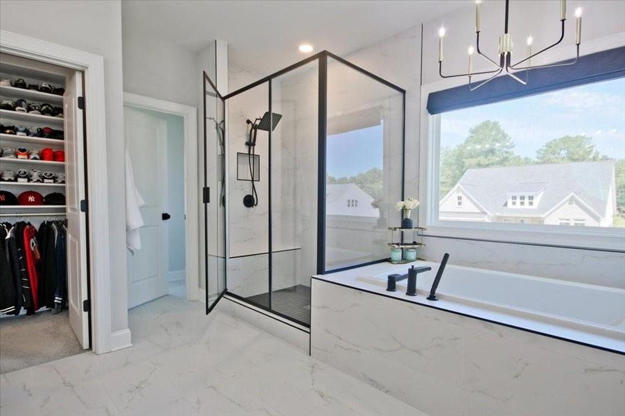 Furnished interior view inside a new home in , Cumming (Image 15).